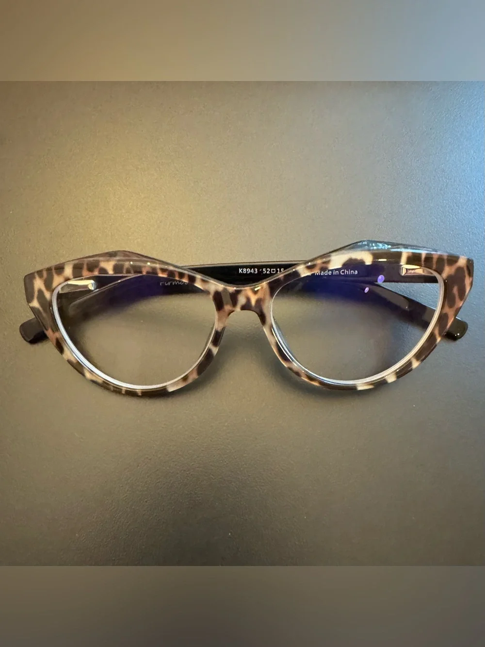 Leopard Prescription Glasses